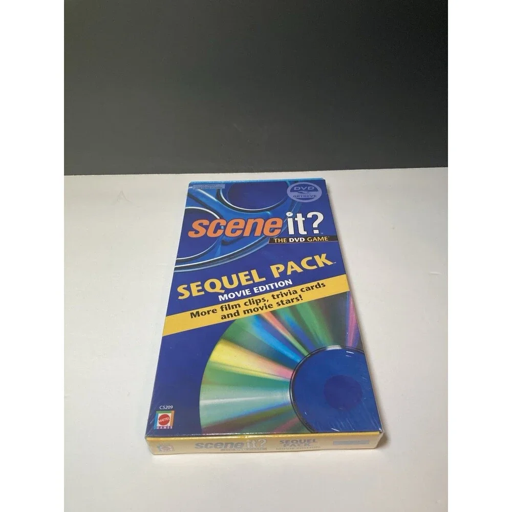 Scene It The DVD Game Sequel Pack Movie Edition New Sealed